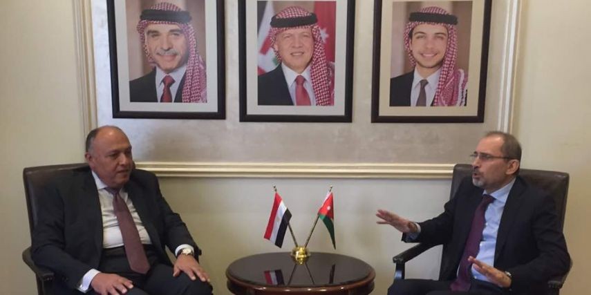 وزيرا خارجية مصر والأردن يبحثان المصالحة الفلسطينية