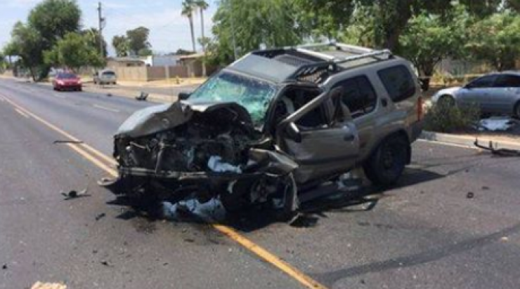 شاهدوا : مصرع فنانة مصرية في حادث سيارة بالقاهرة!