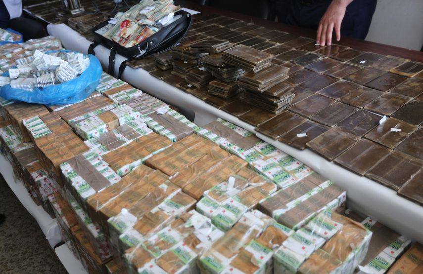 "مكافحة رفح" تضبط كميات من الحشيش وحبوب الأترامادول 