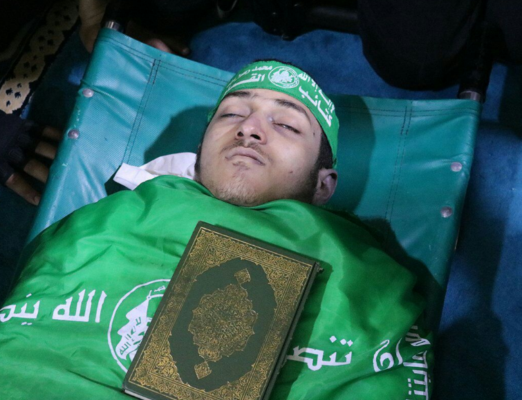 تشيع جثمان شهيد الأنفاق أنس أبو شاويش