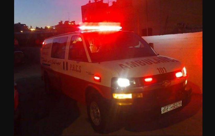 إصابة مواطنين إثر حادث سير غرب رفح