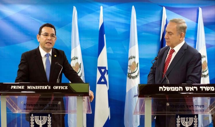 غواتيمالا تتمسك بنقل سفارتها إلى القدس