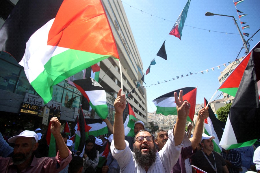 مهرجان في نابلس نصرةً للقدس ورفضاً لإجراءات الاحتلال بحق المسجد الأقصى