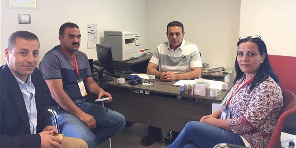 فريق التعداد يبحث سبل التعاون لإنجاح مشروع التعداد العام بجنين
