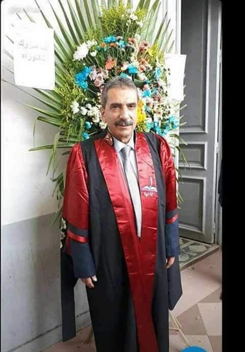 بالصور: اللواء الطيراوي يحصل على الدكتوراة من جامعة طنطا المصرية