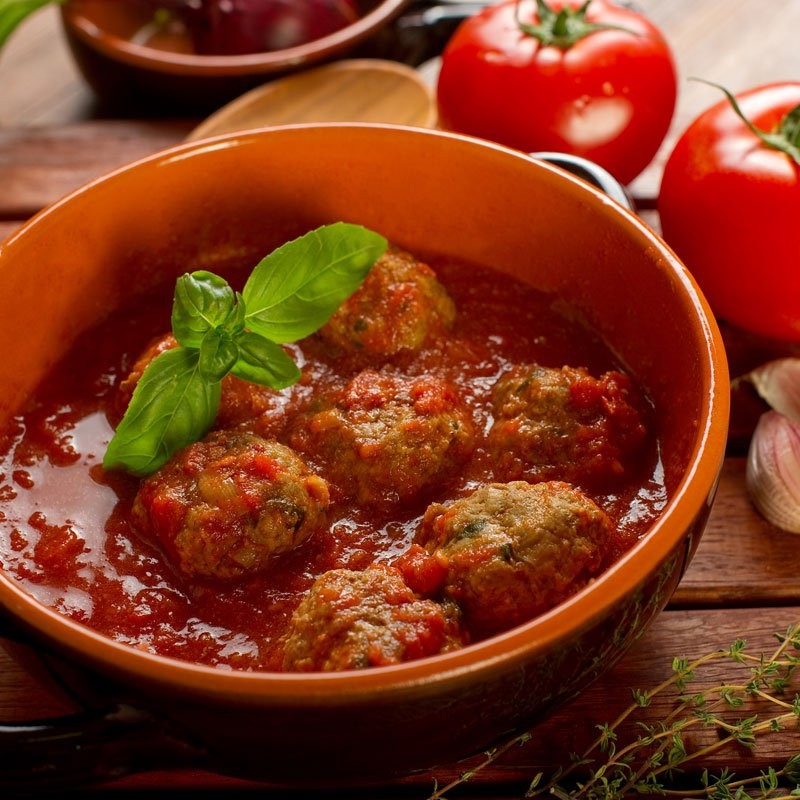 صينية كفتة بالطماطم