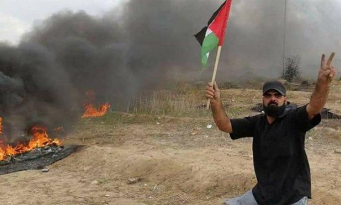 بالفيديو: آخر كلمات الشهيد "أبو ثريا" مبتور القدمين
