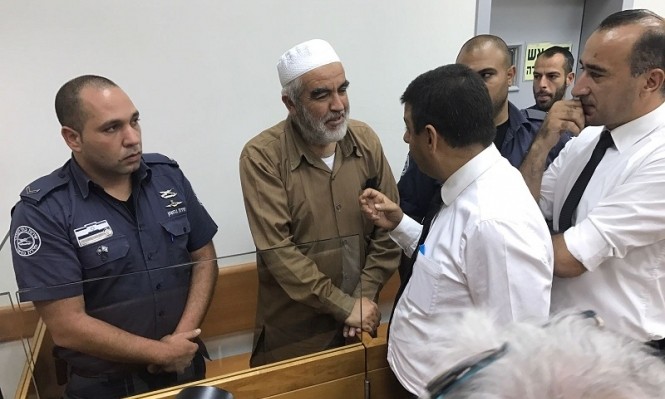 تمديد اعتقال الشيخ رائد صلاح حتى انتهاء الإجراءات القانونية بحقه