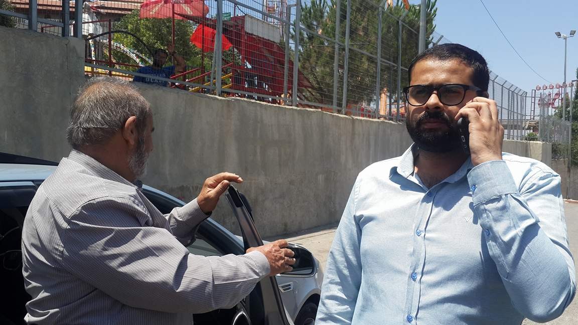 بالصور: الإفراج عن الصحفي جهاد بركات بكفالة مالية 