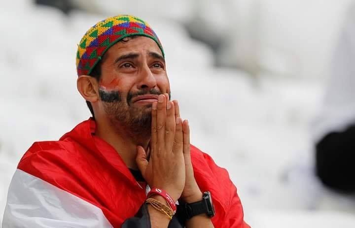صورة: وفاة نجم الزمالك بسبب خسارة مصر أمام السعودية