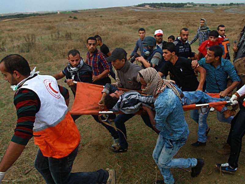 مركز حقوقي: الاحتلال يتعمد استهداف المدنيين شرق غزة