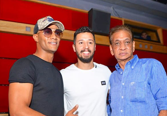 شريف ينشر كواليس فيلم "الديزل" 