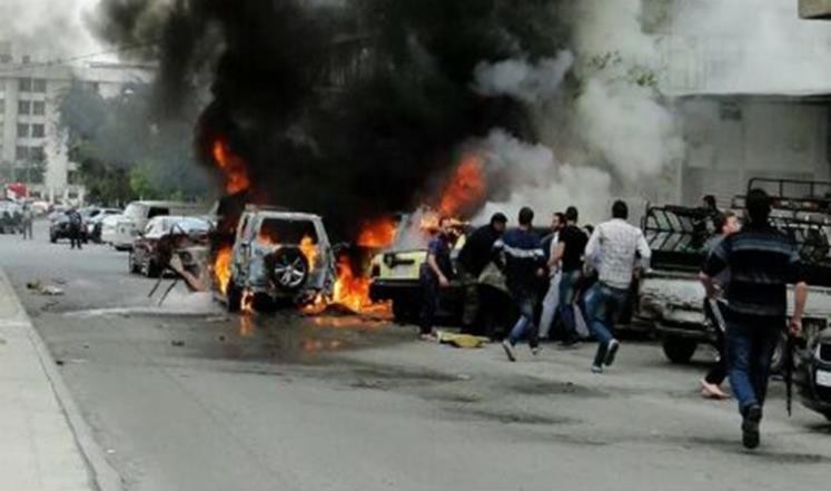 محدث - 8 قتلى و12 جريحا بتفجير سيارة مفخخة في دمشق