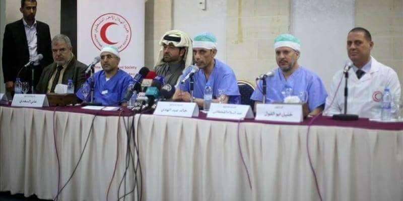 وفد طبي قطري متخصص في زراعة القوقعة يصل غزة