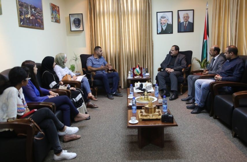 صيدم يؤكد أهمية دور الشباب في بناء الدولة الفلسطينية