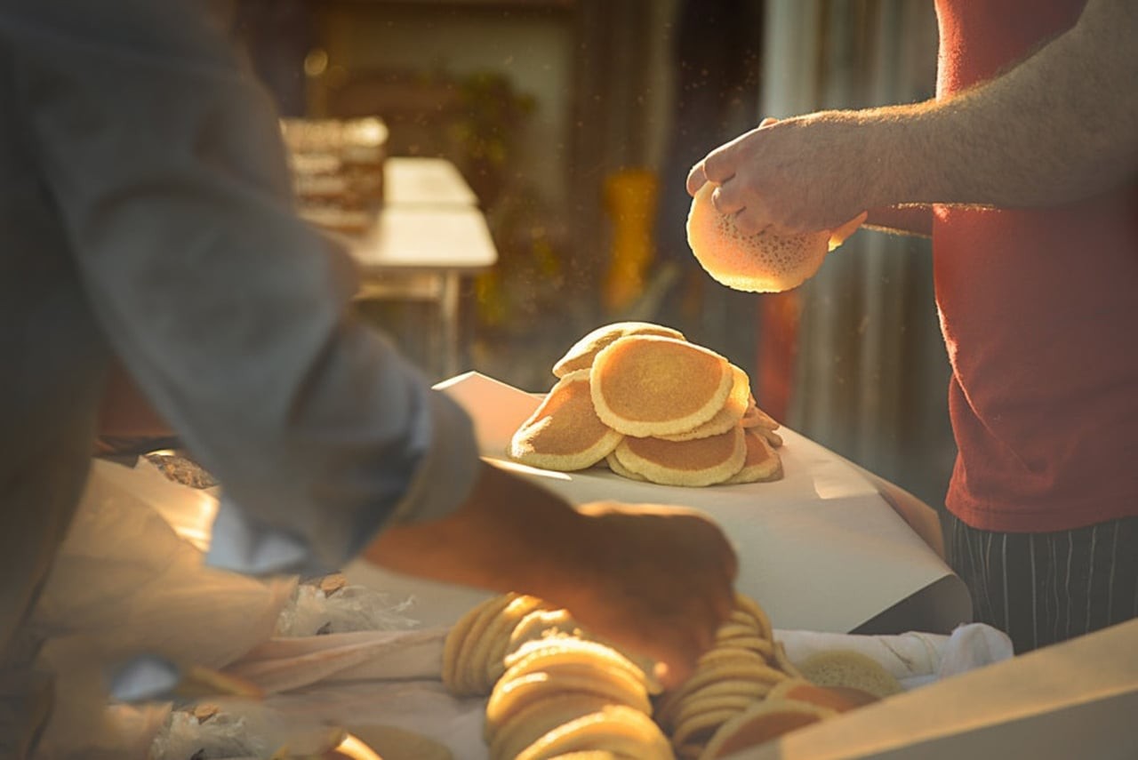 عجينة القطايف الشهية