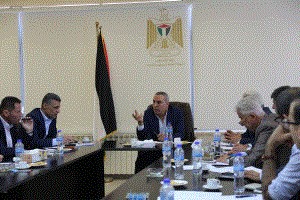 حسين الشيخ يبحث مع تنسيقية القطاع الخاص تطوير العلاقات وآليات التواصل