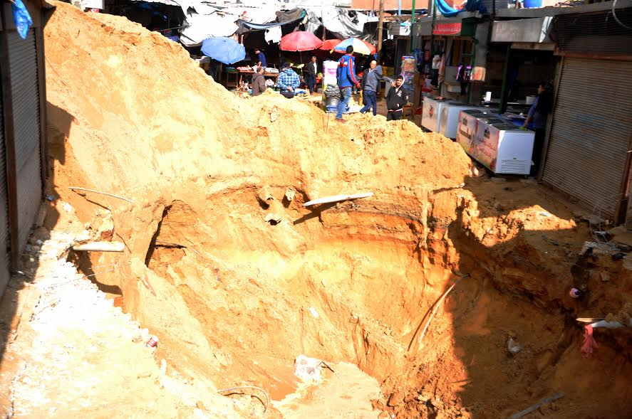 البدء في المرحلة الأولى من تطوير سوق مخيم جباليا