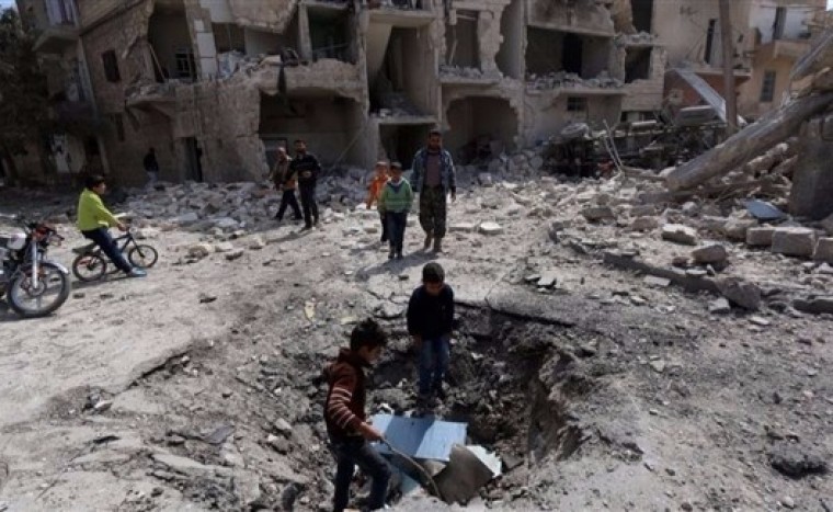 طائرات النظام السوري تستهدف ريف درعا وتوقع عشرات الضحايا