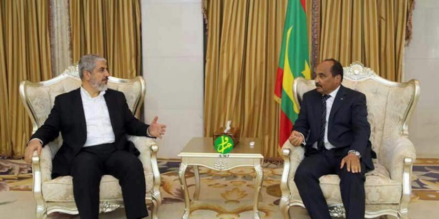 الرئيس الموريتاني يستقبل مشعل في نواكشوط