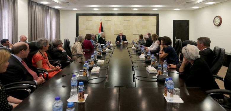 الحمدلله يطلع "الكونغرس الأميركي" على آخر المستجدات الفلسطينية