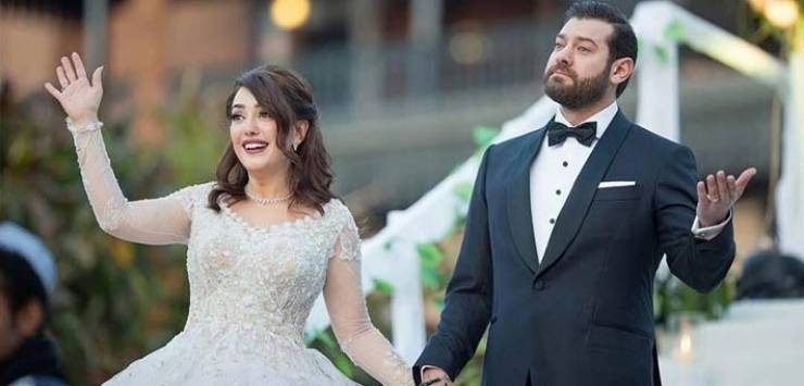 بالصورة : بعد مرور سنة على زواجها.. هكذا إحتفلت كندة علوش!