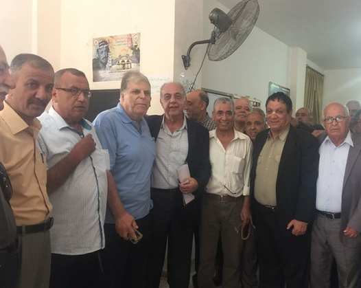 بالصور: هيئة المتقاعدين العسكريين تدعوا الفصائل لتكريس مبدأ الوحدة