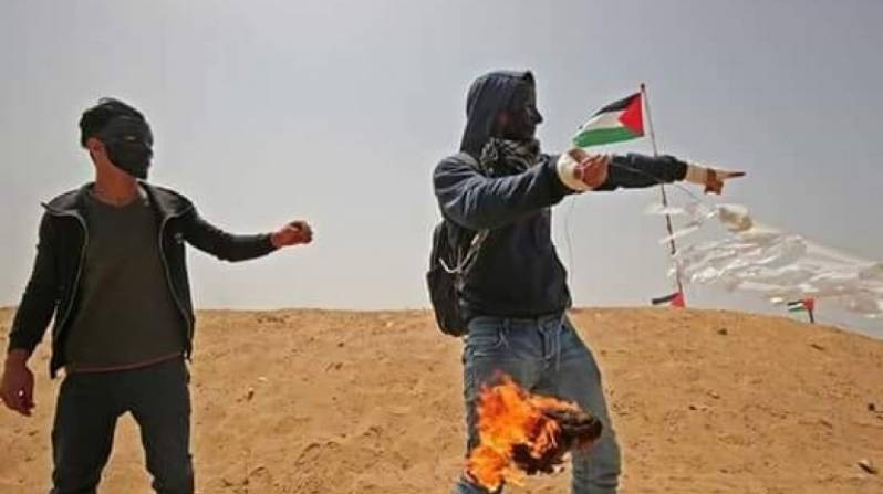 إطلاق دفعة بالونات حارقة من خان يونس جنوب القطاع