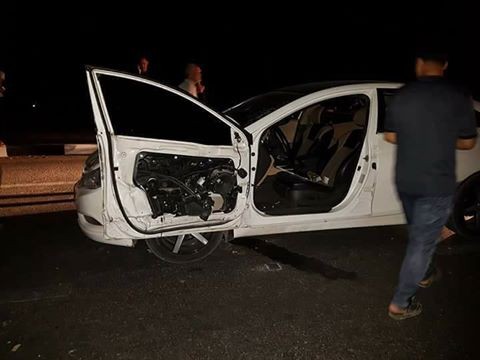 محدث| بالصور: مصرع مواطنة وابنتها جراء حادث سير على طريق شاطئ غزة