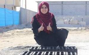 الموافقة على سفر الشابة مشهراوي من غزة لاستلام براءة اختراع