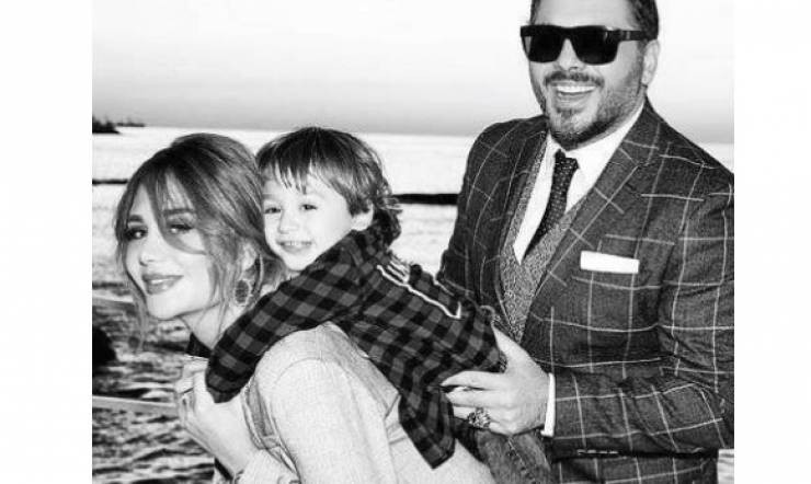 بالصور : هكذا احتفلت داليدا رامي عياش بميلاد ابنها!