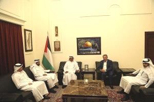 سفير قطر بلبنان يعزي بشهداء غزة