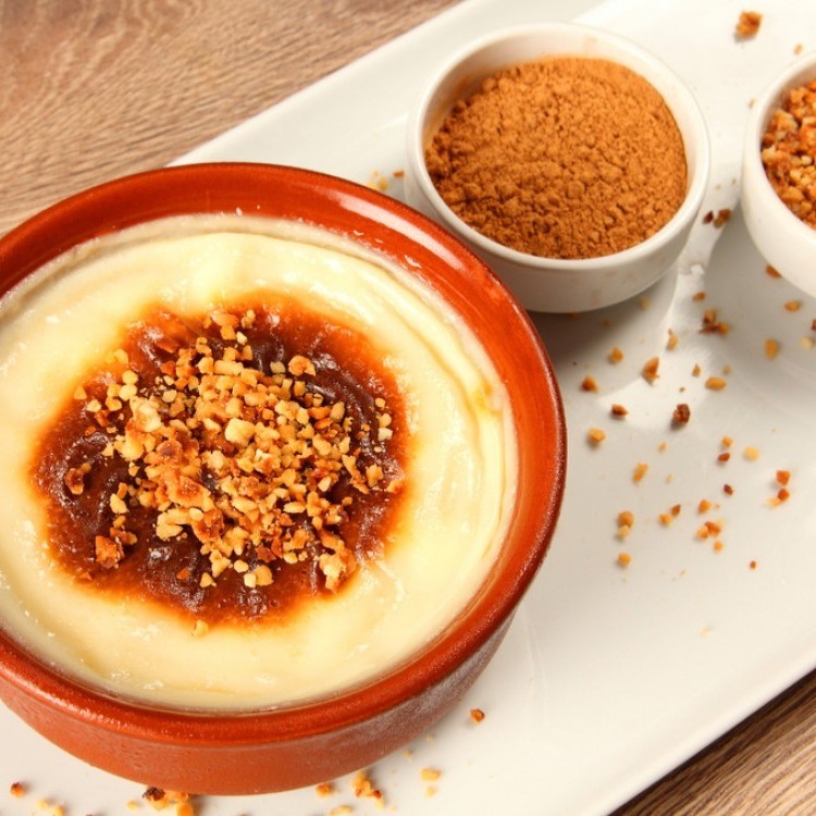 مهلبية بالكاسترد بالفرن