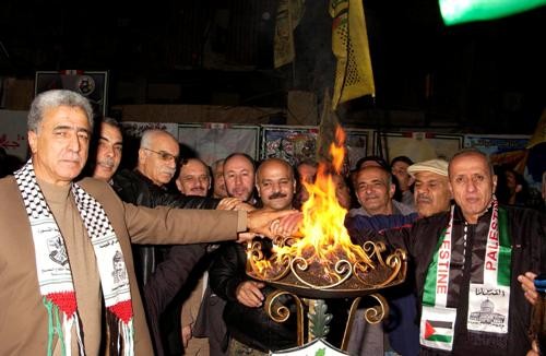 "فتح" تضيء شعلة الانطلاقة الـ53 في مخيمي شاتيلا ومار الياس 