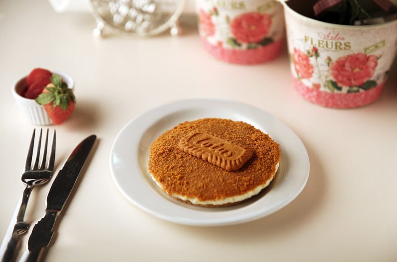 طريقة تحضير حلى اللوتس