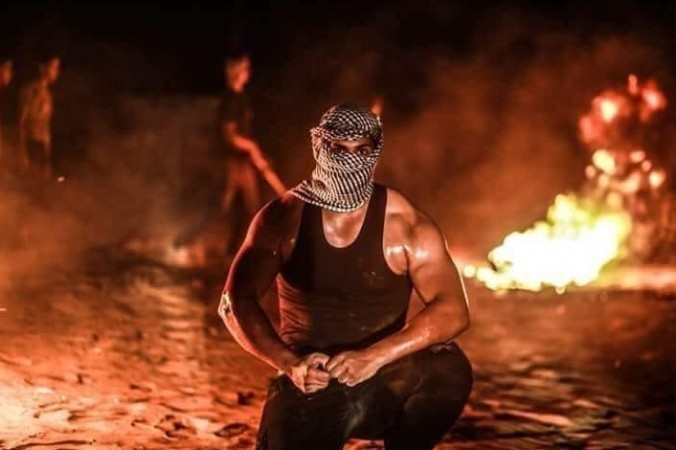 بدء فعاليات الإرباك الليلي على حدود غزة دعماً لأهالي نابلس
