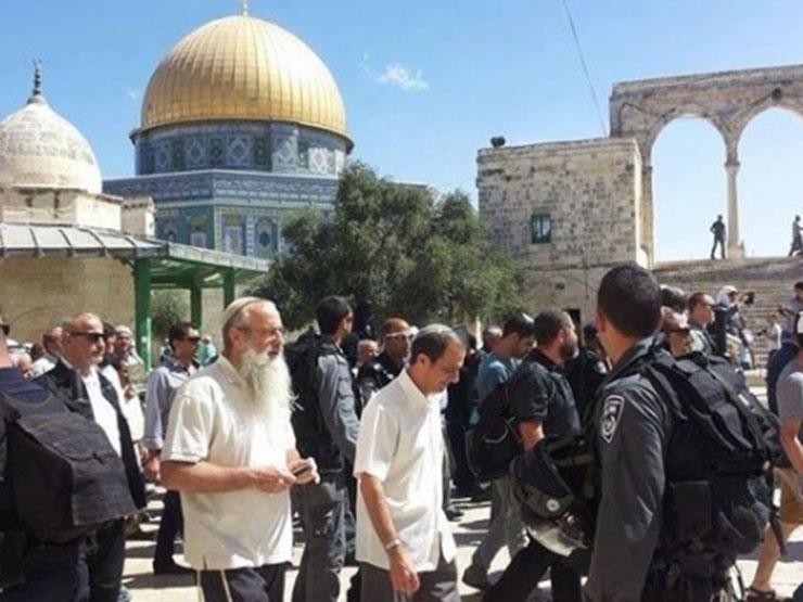 بالصور: المستوطنون يستأنفون اقتحامهم المستفز للأقصى