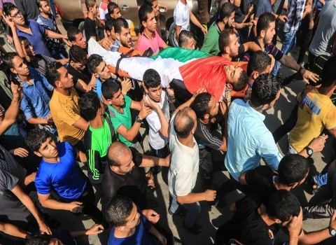 تشيع جثماني الشهيدين أحمد ضراغمة ورشيد أبو عرة في نابلس وطوباس