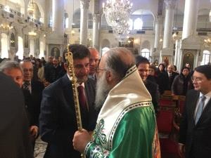 السفير عبد الهادي يقدم التهاني بعيد الميلاد المجيد