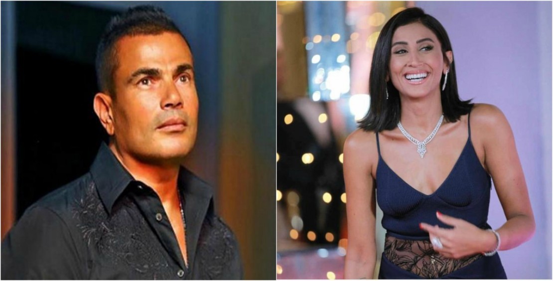 بالفيديو : عمرو دياب يزيدُ الحيرة بشأن "حمل" دينا الشربيني.. شاهدوا ما فعله!