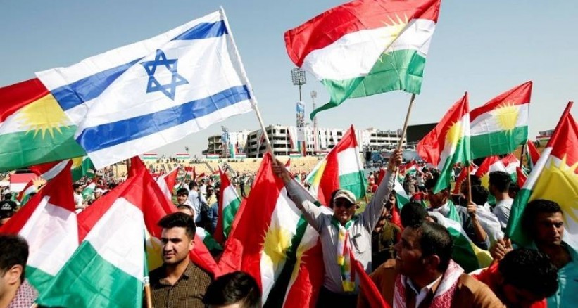 رفع الأعلام "الإسرائيلية" خلال تجمع ضخم لأكراد العراق في أربيل