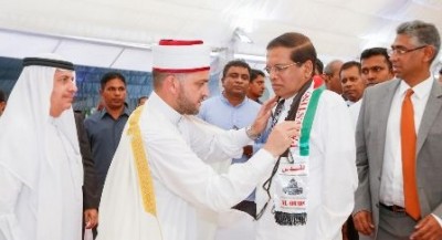 رئيس سريلانكا يستضيف قيادات إسلامية ورجال عمل دبلوماسي على مأدبة إفطار