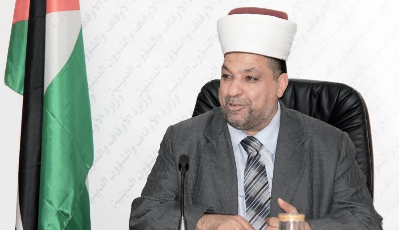 ادعيس يستقبل وزير الأديان الصيني ويطلعه على انتهاكات الاحتلال