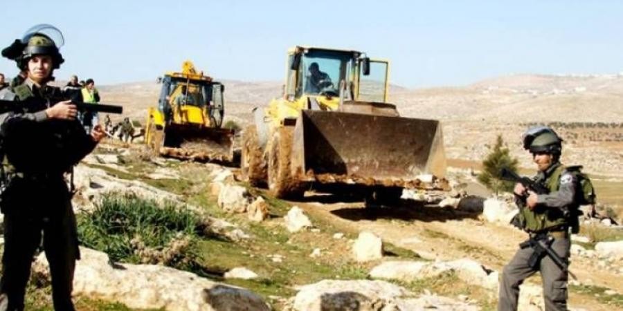 الاحتلال يقتحم مستوطنة "قديم" ويواصل عمليات التجريف بالقرب من عرابة