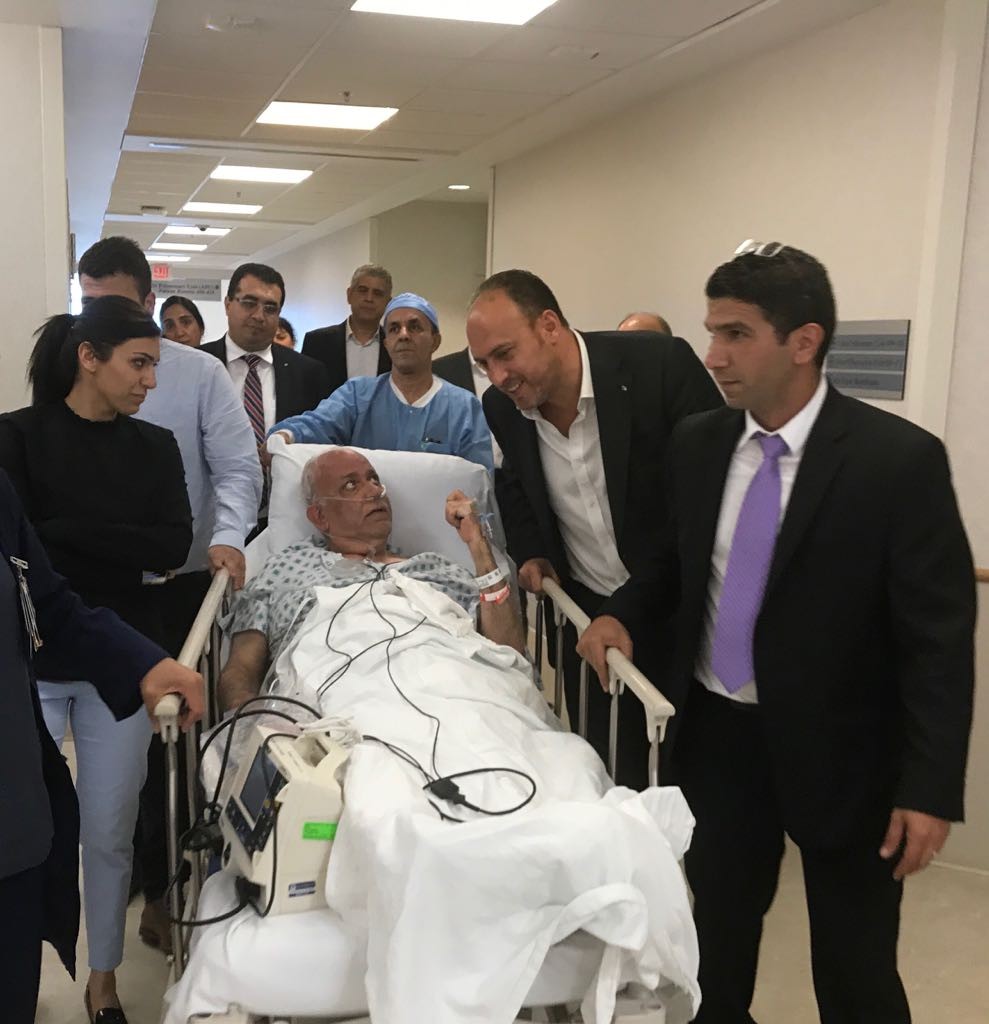 نجاح عملية زراعة الرئة لـ "عريقات"
