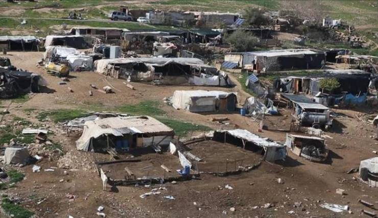 "العفو الدولية" تدعو الاحتلال لإلغاء هدم قرية الخان الأحمر فورًا