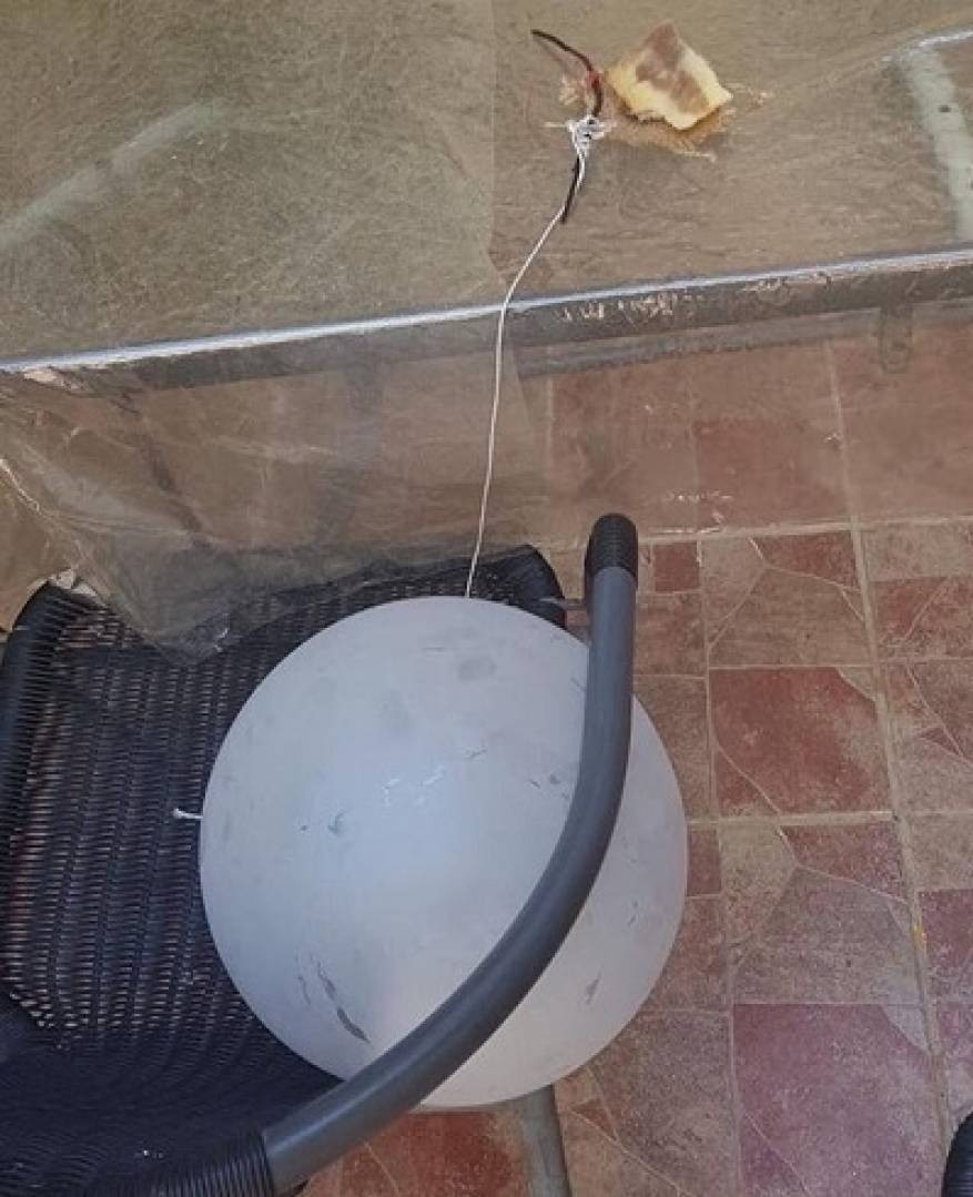 العثور على بالون حارق في مستوطنة غرب رام الله