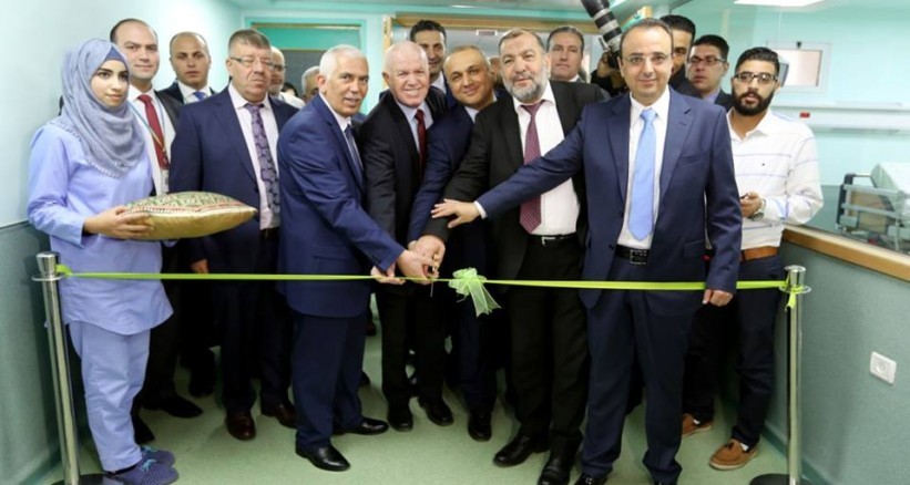 مجموعة الاتصالات تموّل افتتاح قسم العناية المركزة في مستشفى بالخليل