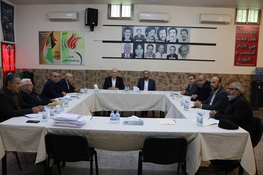 بالصور والتفاصيل: اجتماع ثنائي بين "حماس" والديمقراطية