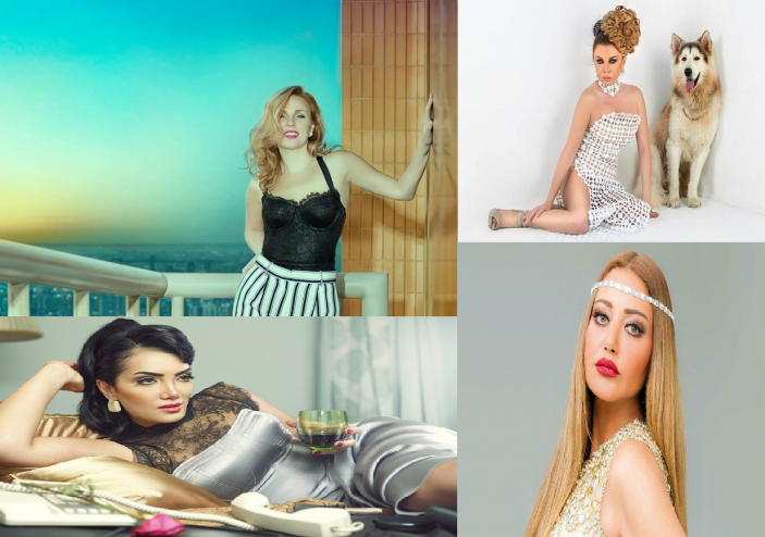 بالصور  : 10 جلسات تصوير جريئة للفنانات العربيات!